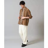 【イージーケア 毛玉になりにくい】ワンタックワイドデニムスラックス【ストレッチ … | a.v.v【MEN】 | 詳細画像8 