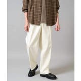 【イージーケア 毛玉になりにくい】ワンタックワイドデニムスラックス【ストレッチ … | a.v.v【MEN】 | 詳細画像9 