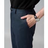 【イージーケア ストレッチ】メランジポンチスマートスラックス【洗濯機で洗える】通… | a.v.v【MEN】 | 詳細画像23 