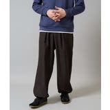 【イージーケア 毛玉になりにくい】オーバーパンツ LANATEC【洗濯機で洗える… | a.v.v【MEN】 | 詳細画像17 