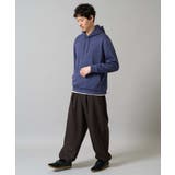 【イージーケア 毛玉になりにくい】オーバーパンツ LANATEC【洗濯機で洗える… | a.v.v【MEN】 | 詳細画像7 