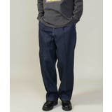 【美シルエット】デニムワンタックワイドパンツ 15.8OZ | a.v.v【MEN】 | 詳細画像40