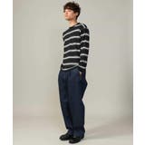 【美シルエット】デニムワンタックワイドパンツ 15.8OZ | a.v.v【MEN】 | 詳細画像6