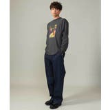 【美シルエット】デニムワンタックワイドパンツ 15.8OZ | a.v.v【MEN】 | 詳細画像8