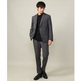 【洗濯機で洗える 通勤 セレモニー】ウーステッドストレッチイージースラックス(セ… | a.v.v【MEN】 | 詳細画像10 