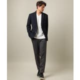 【洗濯機で洗える 通勤 セレモニー】ウーステッドストレッチイージースラックス(セ… | a.v.v【MEN】 | 詳細画像2 