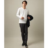 【洗濯機で洗える 通勤 セレモニー】ウーステッドストレッチイージースラックス(セ… | a.v.v【MEN】 | 詳細画像5 