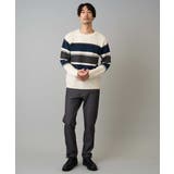 【イージーケア/洗濯機で洗える】ピケストレッチ5ポケットパンツ | a.v.v【MEN】 | 詳細画像21