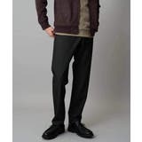 ダークグレー | 【イージーケア/洗濯機で洗える】ピケストレッチ5ポケットパンツ | a.v.v【MEN】