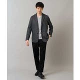 【イージーケア】デニムライクストレッチ裏起毛テーパードパンツ【洗濯機で洗える】〈… | a.v.v【MEN】 | 詳細画像25 