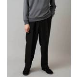 【イージーケア 毛玉になりにくい】ヘリンボーンベルト付イージーワイドスラックス【… | a.v.v【MEN】 | 詳細画像28 