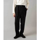 【イージーケア 毛玉になりにくい】ヘリンボーンベルト付イージーワイドスラックス【… | a.v.v【MEN】 | 詳細画像29 