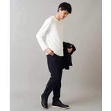 デニムライクストレッチ裏起毛スラックス【イージーケア 洗濯機で洗える】〈ON O… | a.v.v【MEN】 | 詳細画像32 