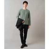 デニムライクストレッチ裏起毛スラックス【イージーケア 洗濯機で洗える】〈ON O… | a.v.v【MEN】 | 詳細画像37 