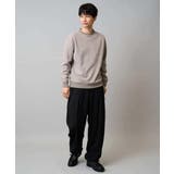 【毛玉になりにくい ストレッチ】ツイルストレッチ切替オーバーパンツ【洗濯機で洗え… | a.v.v【MEN】 | 詳細画像15 