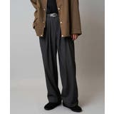 【毛玉になりにくい ストレッチ】ツイルストレッチ切替オーバーパンツ【洗濯機で洗え… | a.v.v【MEN】 | 詳細画像18 