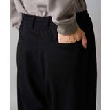 【毛玉になりにくい ストレッチ】ツイルストレッチ切替オーバーパンツ【洗濯機で洗え… | a.v.v【MEN】 | 詳細画像27 