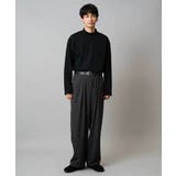 【毛玉になりにくい ストレッチ】ツイルストレッチ切替オーバーパンツ【洗濯機で洗え… | a.v.v【MEN】 | 詳細画像5 