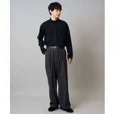 【毛玉になりにくい ストレッチ】ツイルストレッチ切替オーバーパンツ【洗濯機で洗え… | a.v.v【MEN】 | 詳細画像6 