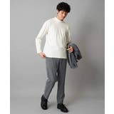 LANATECヘリンボーンセミルーズパンツ | a.v.v【MEN】 | 詳細画像10