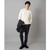 LANATECヘリンボーンセミルーズパンツ | a.v.v【MEN】 | 詳細画像15