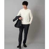 LANATECヘリンボーンセミルーズパンツ | a.v.v【MEN】 | 詳細画像16