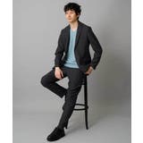 LANATECヘリンボーンセミルーズパンツ | a.v.v【MEN】 | 詳細画像18