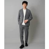 LANATECヘリンボーンセミルーズパンツ | a.v.v【MEN】 | 詳細画像2