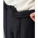 LANATECヘリンボーンセミルーズパンツ | a.v.v【MEN】 | 詳細画像29