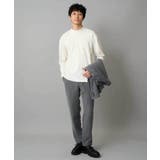 LANATECヘリンボーンセミルーズパンツ | a.v.v【MEN】 | 詳細画像8