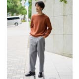 LANATECチェックワンタックワイドイージースラックス | a.v.v【MEN】 | 詳細画像11