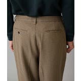 LANATECチェックワンタックワイドイージースラックス | a.v.v【MEN】 | 詳細画像30