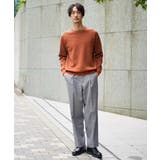 LANATECチェックワンタックワイドイージースラックス | a.v.v【MEN】 | 詳細画像8