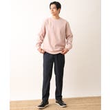 【通勤/洗濯機で洗える】デニムライク裏起毛セミルーズパンツ(SET UP可) | a.v.v【MEN】 | 詳細画像12