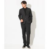 【通勤/洗濯機で洗える】デニムライク裏起毛セミルーズパンツ(SET UP可) | a.v.v【MEN】 | 詳細画像21