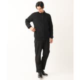 【通勤/洗濯機で洗える】デニムライク裏起毛セミルーズパンツ(SET UP可) | a.v.v【MEN】 | 詳細画像27