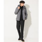 【通勤/洗濯機で洗える】デニムライク裏起毛セミルーズパンツ(SET UP可) | a.v.v【MEN】 | 詳細画像6