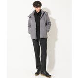【通勤/洗濯機で洗える】デニムライク裏起毛セミルーズパンツ(SET UP可) | a.v.v【MEN】 | 詳細画像7