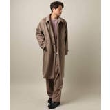 【大人カジュアル】ワイドシルエットステンカラーコート | a.v.v【MEN】 | 詳細画像9