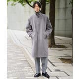 ワイドシルエットステンカラーコート | a.v.v【MEN】 | 詳細画像4 