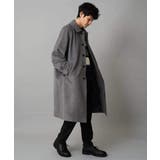 ワイドシルエットステンカラーコート | a.v.v【MEN】 | 詳細画像9 