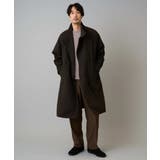 ワイドシルエットスタンドカラーコート | a.v.v【MEN】 | 詳細画像11