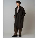 ワイドシルエットスタンドカラーコート | a.v.v【MEN】 | 詳細画像12