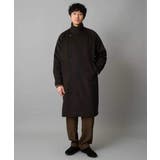 ワイドシルエットスタンドカラーコート | a.v.v【MEN】 | 詳細画像14