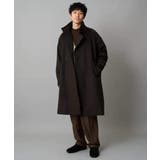 ワイドシルエットスタンドカラーコート | a.v.v【MEN】 | 詳細画像2