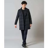 ウールライトビーバーチェックチェスターコート | a.v.v【MEN】 | 詳細画像10 