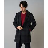 ウールライトビーバーチェックチェスターコート | a.v.v【MEN】 | 詳細画像11 