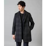 ウールライトビーバーチェックチェスターコート | a.v.v【MEN】 | 詳細画像12 
