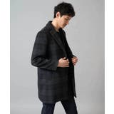 ウールライトビーバーチェックチェスターコート | a.v.v【MEN】 | 詳細画像15 