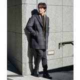 ウールライトビーバーチェックチェスターコート | a.v.v【MEN】 | 詳細画像27 